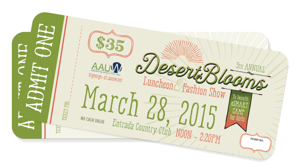 Desert Blooms Fashion Show March 28, 2015
