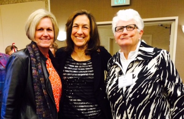 Fabulous AAUW Women: Jody White, Kathleen Jennings, Mary Hatch